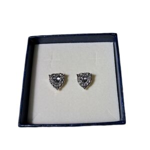 Elegant Silver Stud Earrings